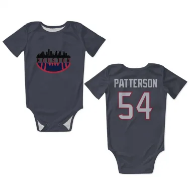 Navy Houston Texans Jarrett Patterson   Newborn & Infant Bodysuit