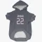 Navy Houston Texans Jawhar Jordan   Dog & Cat Pet Hoodie