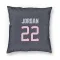 Navy Houston Texans Jawhar Jordan   Pillow Cover (18 X 18)