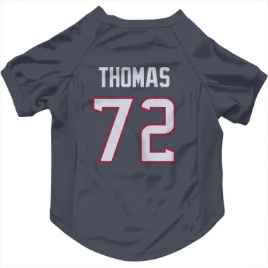 Navy Houston Texans Jaylon Thomas   Dog & Cat Pet Jersey