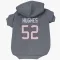 Navy Houston Texans Jerry Hughes   Dog & Cat Pet Hoodie