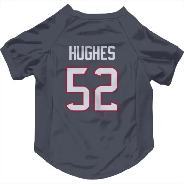 Navy Houston Texans Jerry Hughes   Dog & Cat Pet Jersey