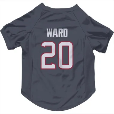 Navy Houston Texans Jimmie Ward   Dog & Cat Pet Jersey