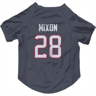 Navy Houston Texans Joe Mixon   Dog & Cat Pet Jersey