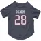 Navy Houston Texans Joe Mixon   Dog & Cat Pet Jersey