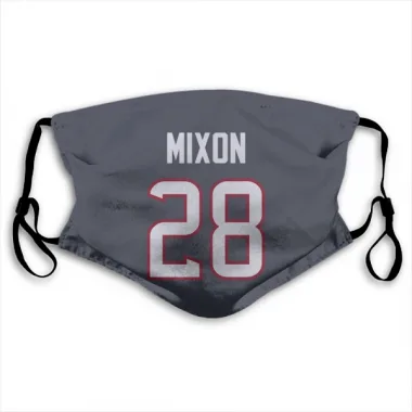 Navy Houston Texans Joe Mixon   Face Mask