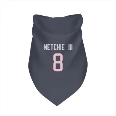 Navy Houston Texans John Metchie III   Dog & Cat Pet Bandana