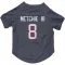 Navy Houston Texans John Metchie III   Dog & Cat Pet Jersey