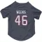 Navy Houston Texans Jon Weeks   Dog & Cat Pet Jersey