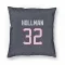 Navy Houston Texans Ka'dar Hollman   Pillow Cover (18 X 18)