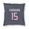 Navy Houston Texans Ka'imi Fairbairn   Pillow Cover (18 X 18)