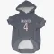 Navy Houston Texans Kamari Lassiter   Dog & Cat Pet Hoodie