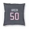 Navy Houston Texans Kendrick Green   Pillow Cover (18 X 18)