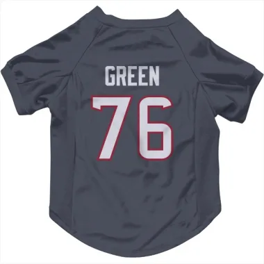 Navy Houston Texans Kenyon Green   Dog & Cat Pet Jersey