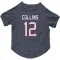 Navy Houston Texans Nico Collins   Dog & Cat Pet Jersey