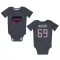 Navy Houston Texans Shaq Mason   Newborn & Infant Bodysuit