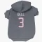 Navy Houston Texans Tank Dell   Dog & Cat Pet Hoodie