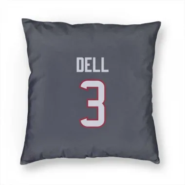 Navy Houston Texans Tank Dell   Pillow Cover (18 X 18)