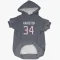 Navy Houston Texans Troy Hairston   Dog & Cat Pet Hoodie