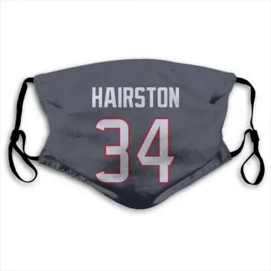 Navy Houston Texans Troy Hairston   Face Mask