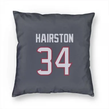 Navy Houston Texans Troy Hairston   Pillow Cover (18 X 18)