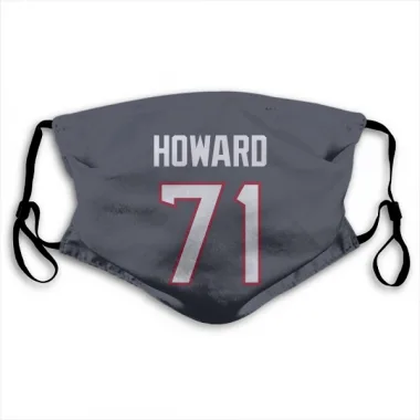 Navy Houston Texans Tytus Howard   Face Mask