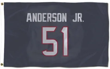 Navy Houston Texans Will Anderson Jr.   Flag (3 X 5)