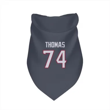 Navy Houston Texans Zach Thomas   Dog & Cat Pet Bandana