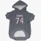 Navy Houston Texans Zach Thomas   Dog & Cat Pet Hoodie