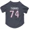 Navy Houston Texans Zach Thomas   Dog & Cat Pet Jersey