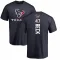 Navy Men's Andrew Beck Houston Texans Backer T-Shirt -