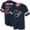 Navy Men's Arian Foster Houston Texans Game Day V-Neck T-Shirt