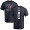 Navy Men's Braxton Miller Houston Texans Backer T-Shirt -