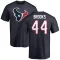 Navy Men's British Brooks Houston Texans Logo T-Shirt -