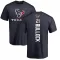 Navy Men's Calen Bullock Houston Texans Backer T-Shirt -