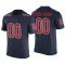 Navy Men's Custom Houston Texans Color Rush T-Shirt