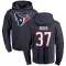 Navy Men's D'Angelo Ross Houston Texans Pro Line Logo Pullover Hoodie