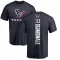 Navy Men's Dare Ogunbowale Houston Texans Backer T-Shirt -