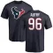 Navy Men's Denico Autry Houston Texans Logo T-Shirt -