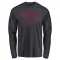 Navy Men's Jalen Pitre Houston Texans Flanker Long Sleeve T-Shirt -