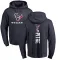 Navy Men's Jalen Pitre Houston Texans Pro Line Backer Pullover Hoodie