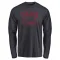 Navy Men's Jared Wayne Houston Texans Flanker Long Sleeve T-Shirt -