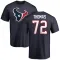 Navy Men's Jaylon Thomas Houston Texans Logo T-Shirt -