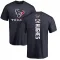 Navy Men's Jerry Hughes Houston Texans Backer T-Shirt -