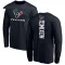 Navy Men's Joe Mixon Houston Texans Backer Long Sleeve T-Shirt -