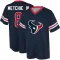 Navy Men's John Metchie III Houston Texans Game Day V-Neck T-Shirt