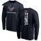 Navy Men's Laremy Tunsil Houston Texans Backer Long Sleeve T-Shirt -