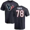 Navy Men's Laremy Tunsil Houston Texans Logo T-Shirt -