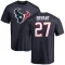 Navy Men's Myles Bryant Houston Texans Logo T-Shirt -