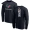 Navy Men's Solomon Byrd Houston Texans Backer Long Sleeve T-Shirt -